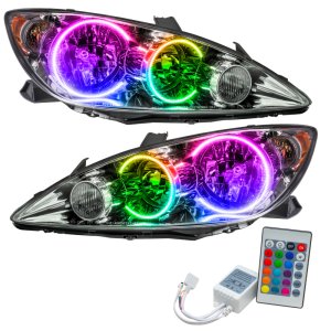 Toyota Camry Headlight Assemblies - ORACLE Lighting - ColorSHIFT w/ Simple Controller - `05-`06